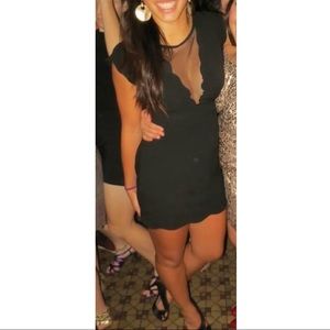 Black party dress